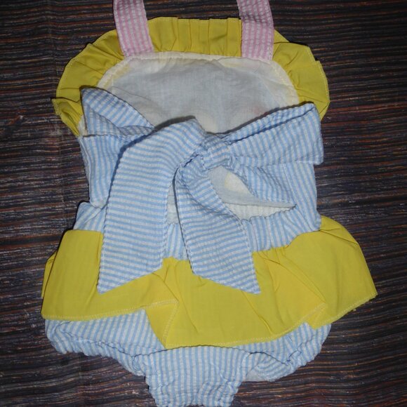 Boutique Baby Girls Princess Snow White Cinderella Belle Romper Sunsuit - Picture 3 of 3